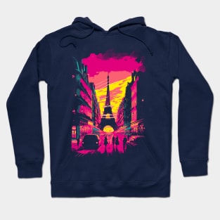 Magenta boulevard Hoodie